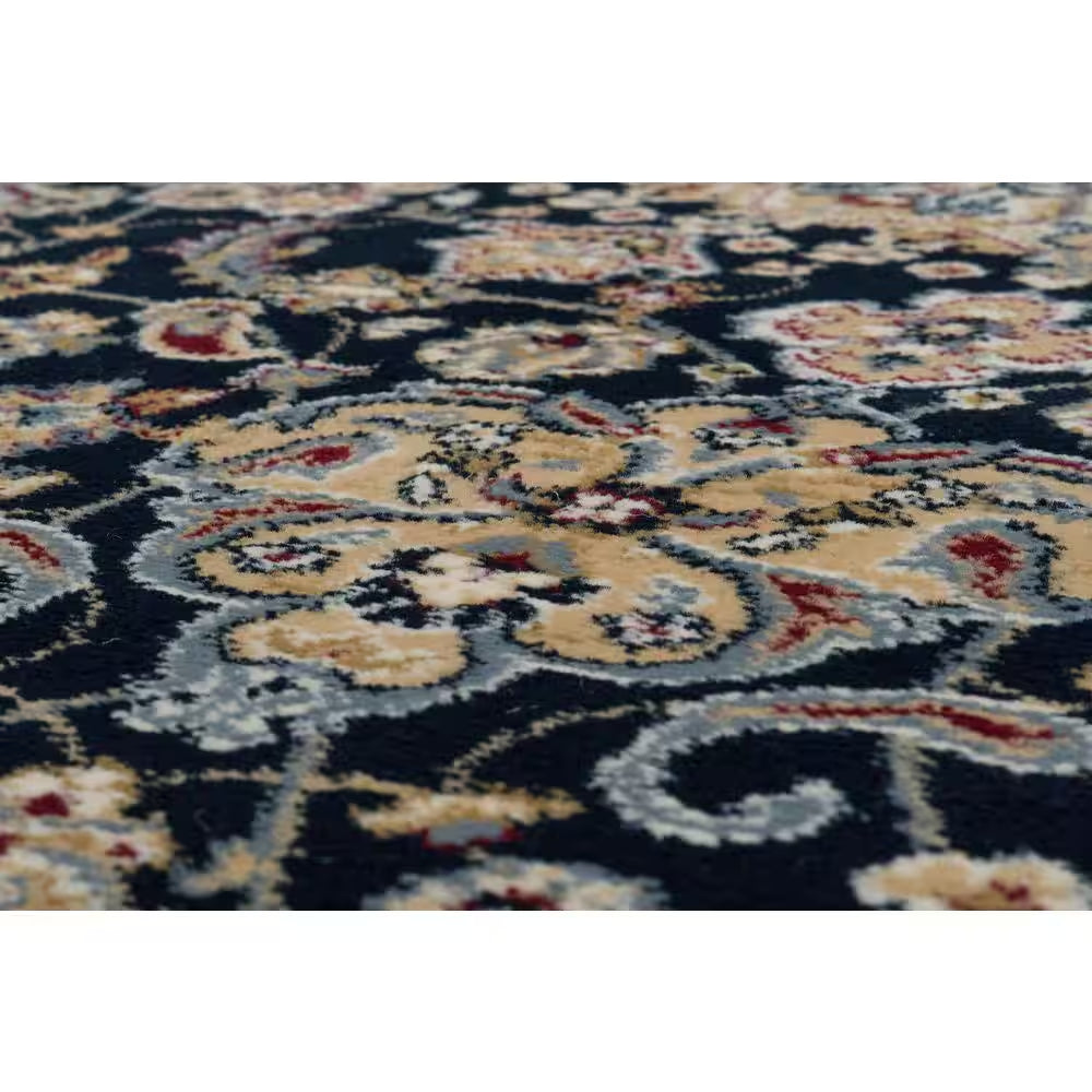 Nicholson Blue/Ivory 2 Ft. X 8 Ft. Indoor Runner Rug