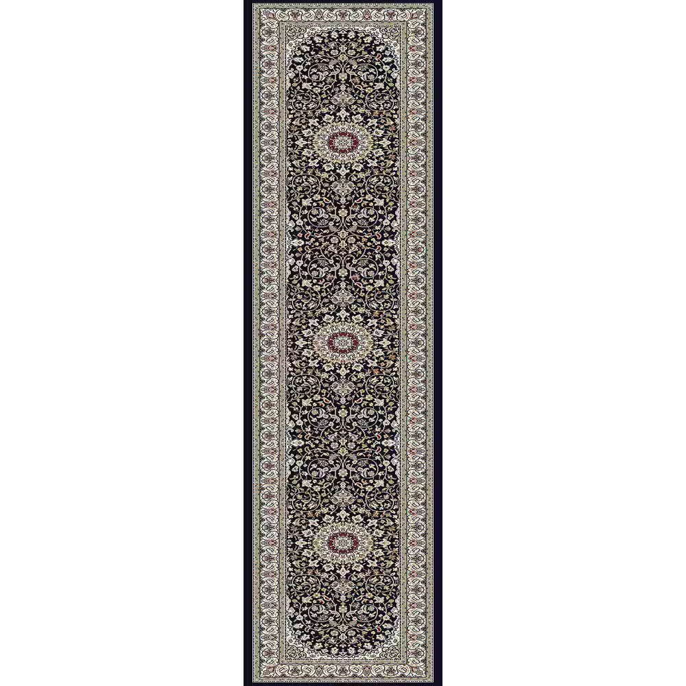 Nicholson Blue/Ivory 2 Ft. X 8 Ft. Indoor Runner Rug