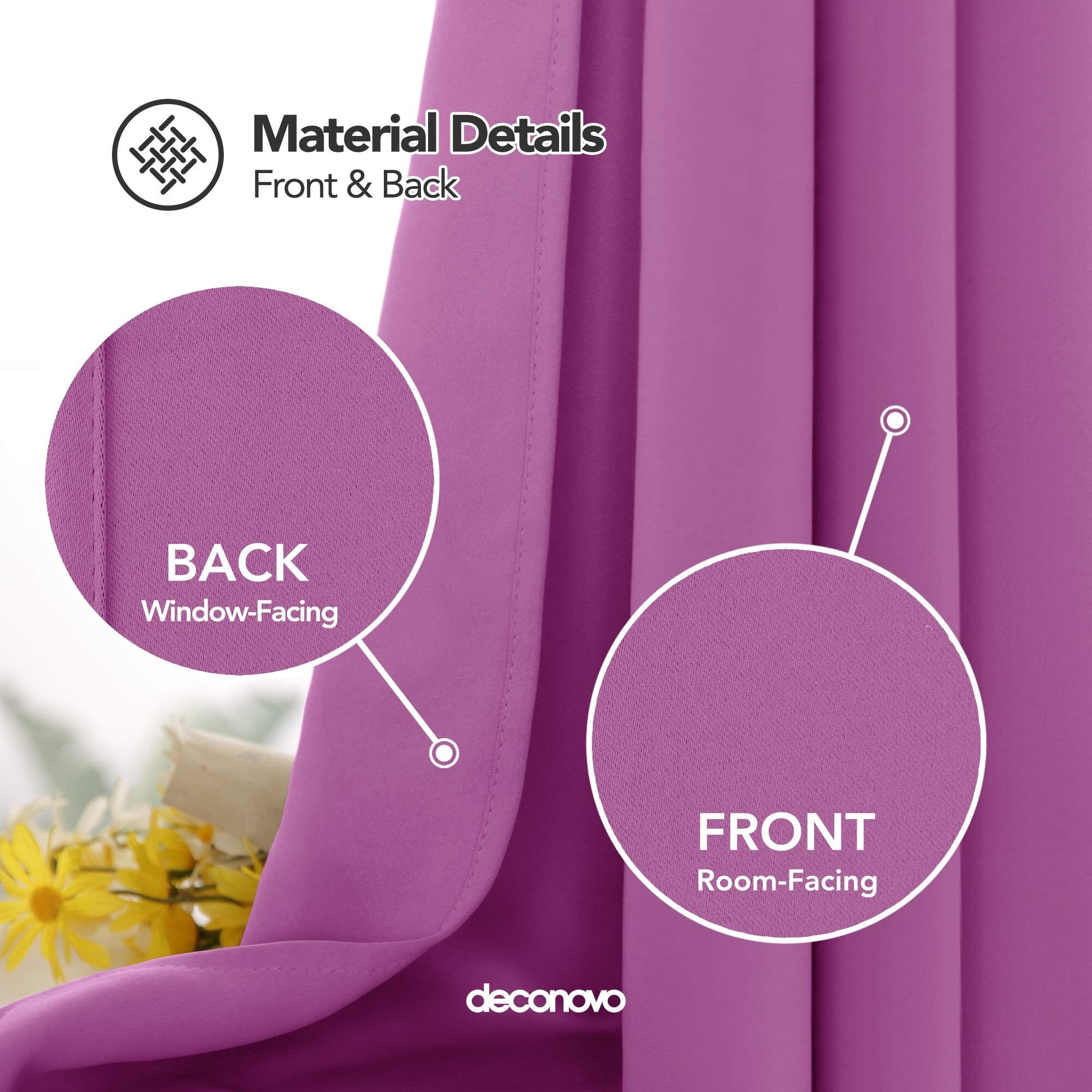 Grommet Living Room Room Darkening Curtains (2 Panel)
