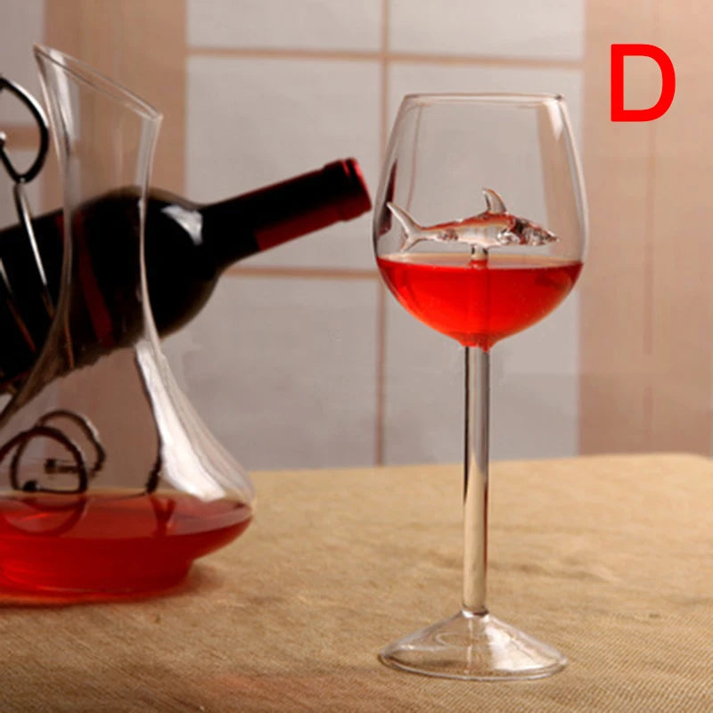 1Pc Wine Cocktail Glasses Home Wedding Party Barware Drinkware Gifts Creative Wine Glass Rose Flower Shape Goblet Lead-Free Red